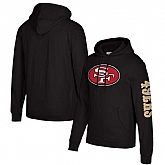 San Francisco 49ers Mitchell & Ness Classic Team Pullover Hoodie Black,baseball caps,new era cap wholesale,wholesale hats